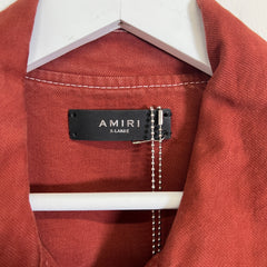 Amiri Red Western Work Jacker Size XL
