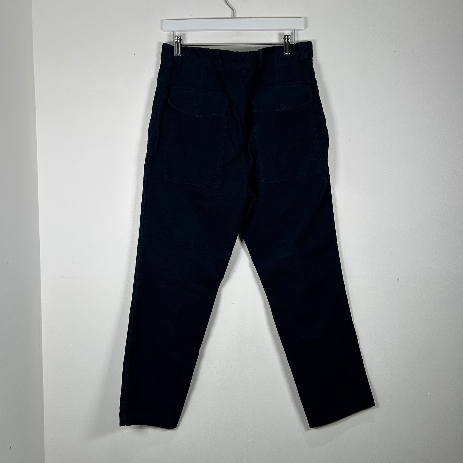 Brunello Cucinelli Blue Corduroy Cargo Pants Size 34