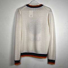 Casablanca Knit Heart Sweater Size S