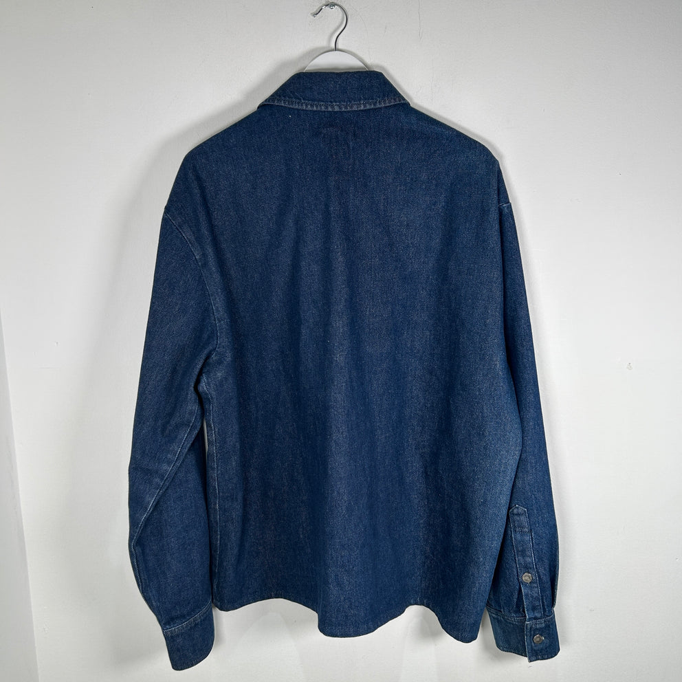 Raf Simons ‘RS’ Denim Over Shirt Size L