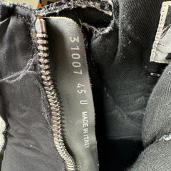 Rick Owens Drkshdw Black Nylon Ramones Size 45