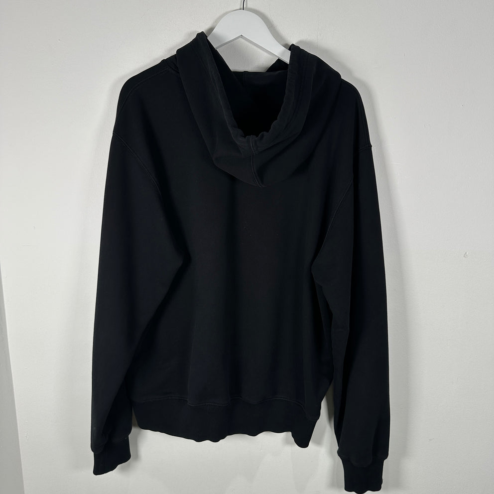 Helmut Lang Logo Hoodie Size XL
