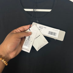 Rick Owens Drkshdw Black Eyelet Tee Size L