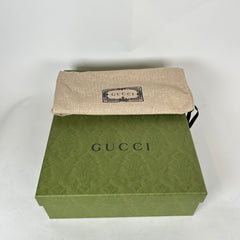 Gucci Black GG Marmont Mini Half Moon Hobo Bag