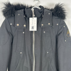 Moose Knuckles Fur Hooded Jacker Size M