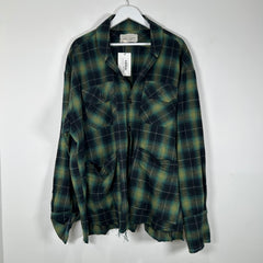 Greg Lauren Green 4-Pocket Flannel Size 4