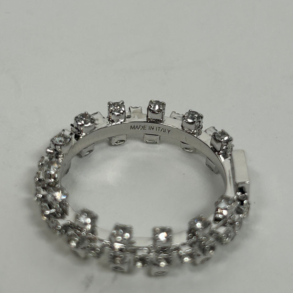 Givenchy 4G Crystal Ring Size 9