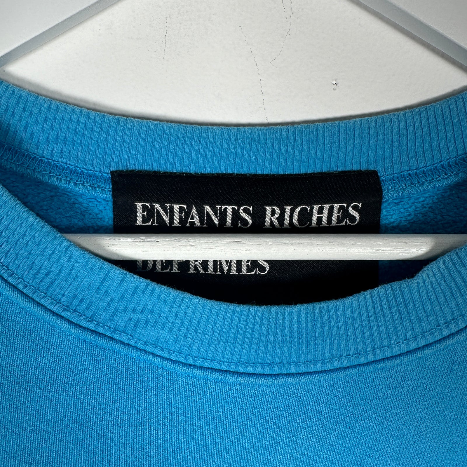 Enfants Riches Deprimes Blue 'Tropic of Cancer' Sweater Size XL