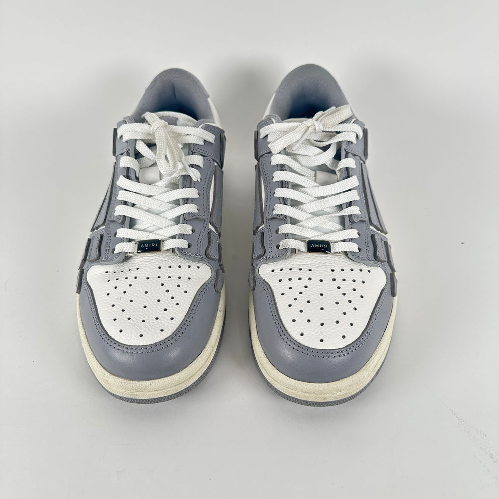 Amiri Grey Bone Low-Top Size 8