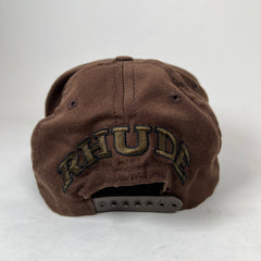Rhude Brown St. Barthelemy Snapback Hat