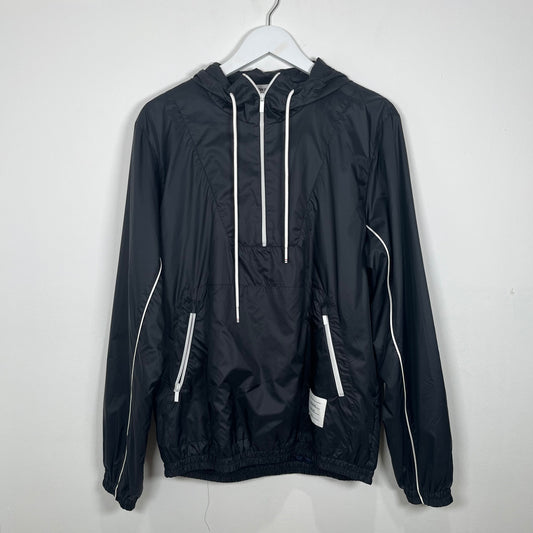 Thom Browne 1/2 Zip Navy Windbreaker Size 1