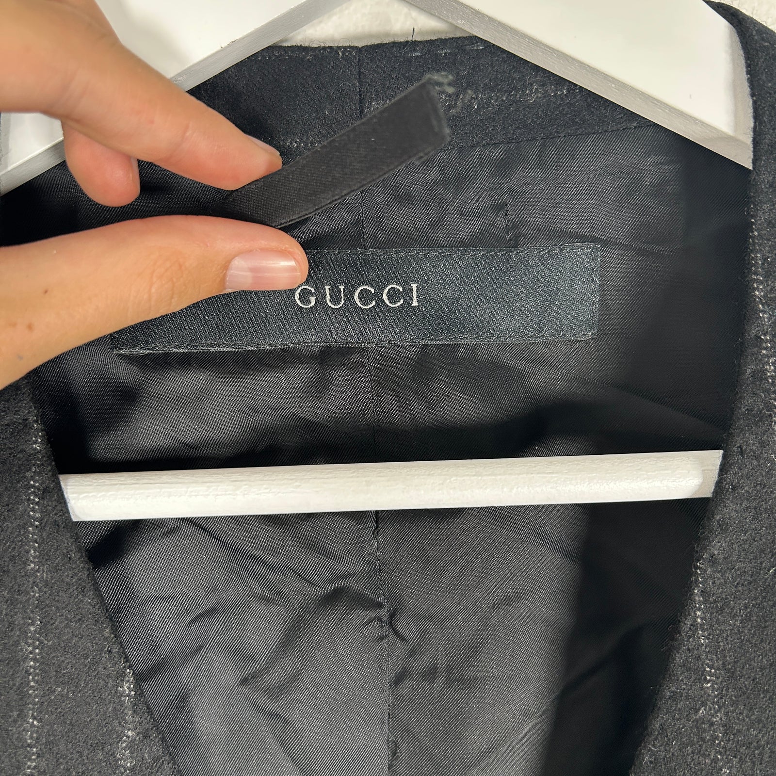 Gucci Pinstripe Suit Vest Size 52