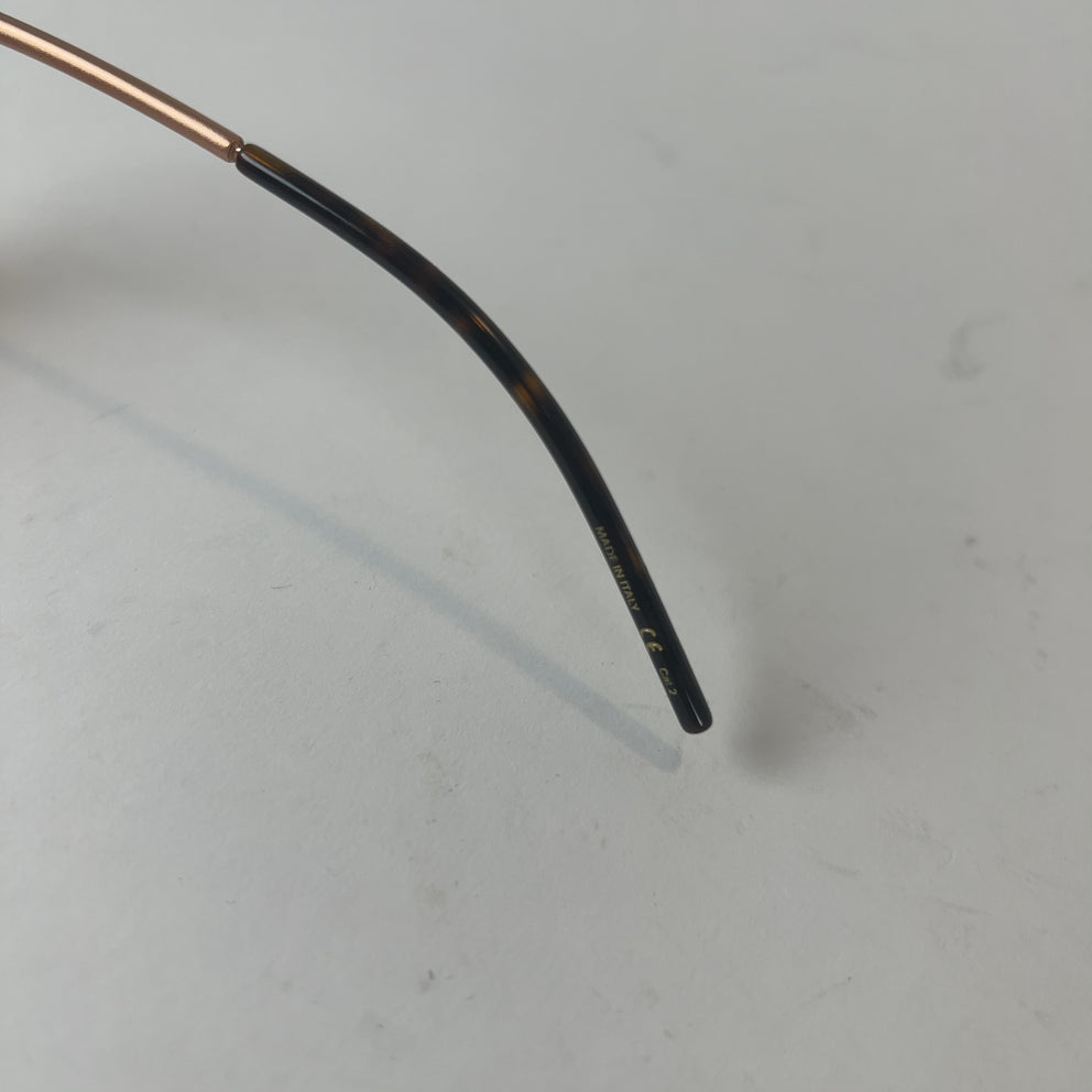 Pomellato Raspberry Wire Frame Sunglasses