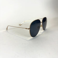 Dior Gold Wire Frame Avaitor Sunglasses