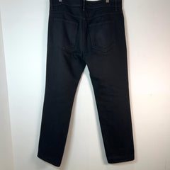 The Row Straight Leg Black Jeans