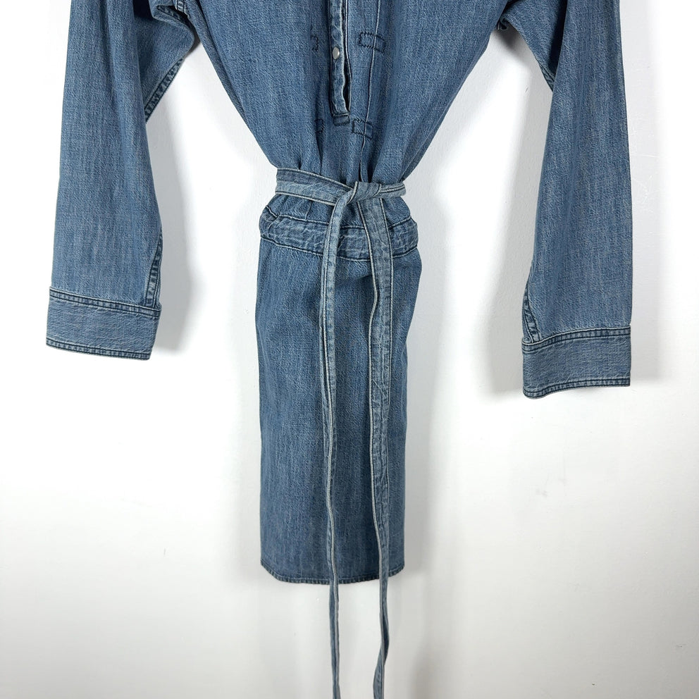 Rag & Bone Denim Romper Shirt