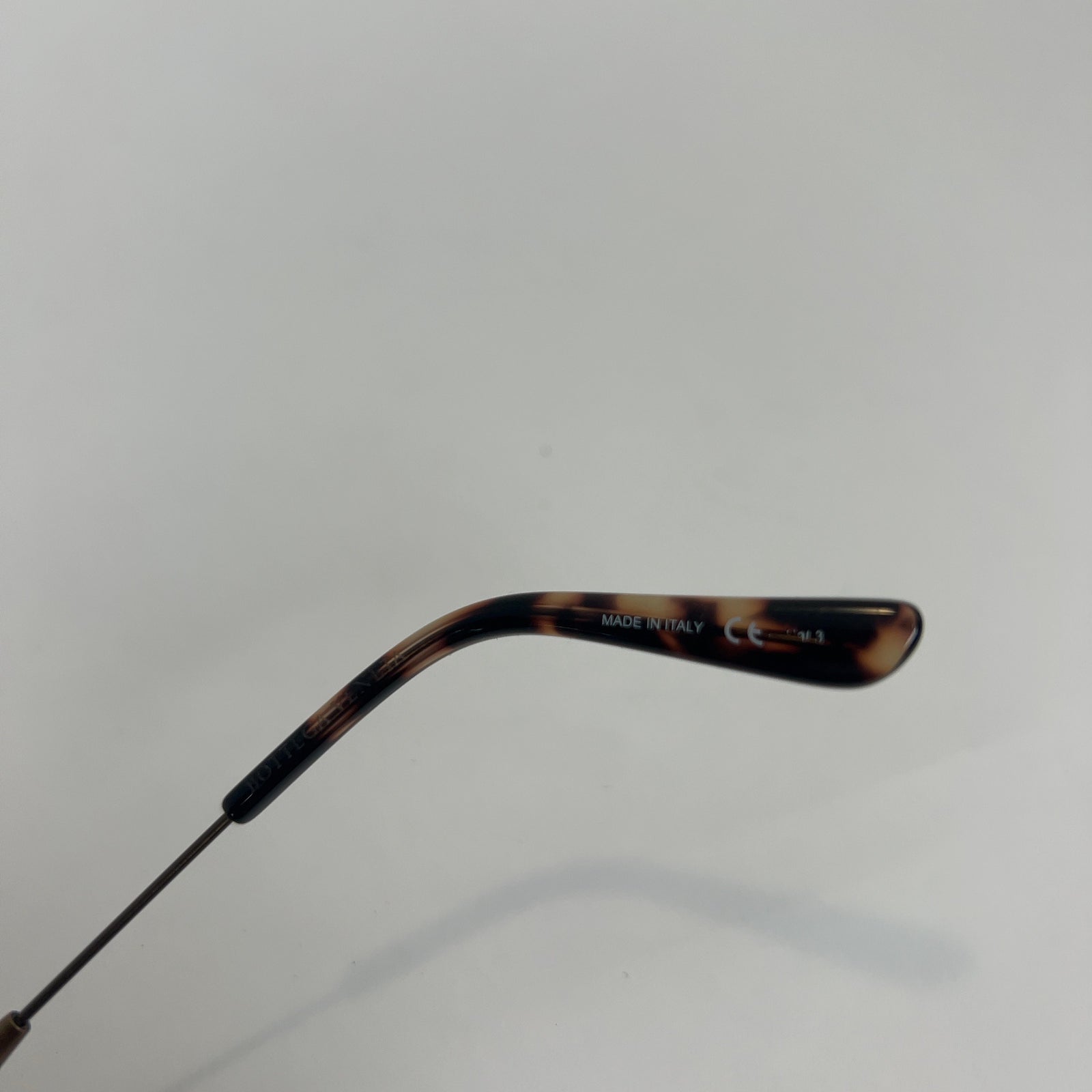 Bottega Veneta Braided Leather Aviator Sunglasses