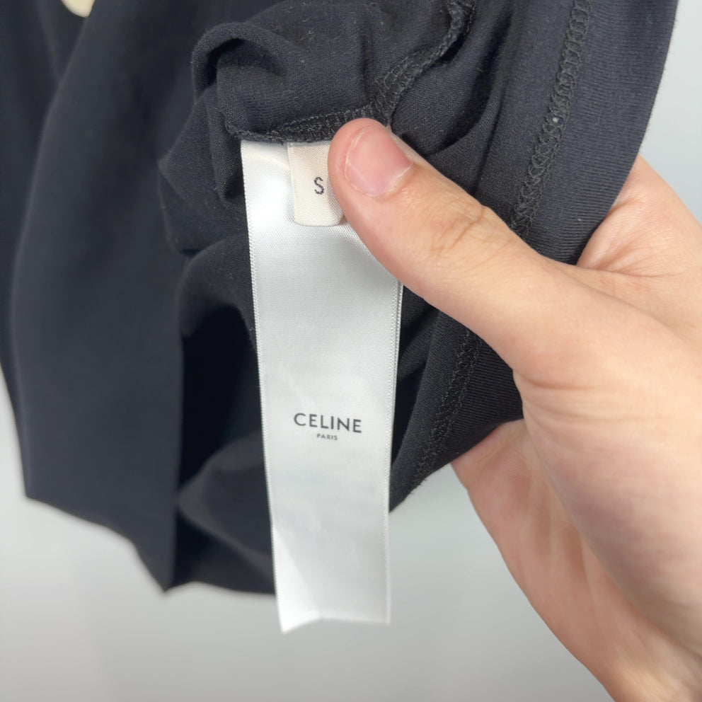 Celine University Logo Ringer T-Shirt