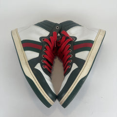 Gucci GG Striped Hightop Sneakers