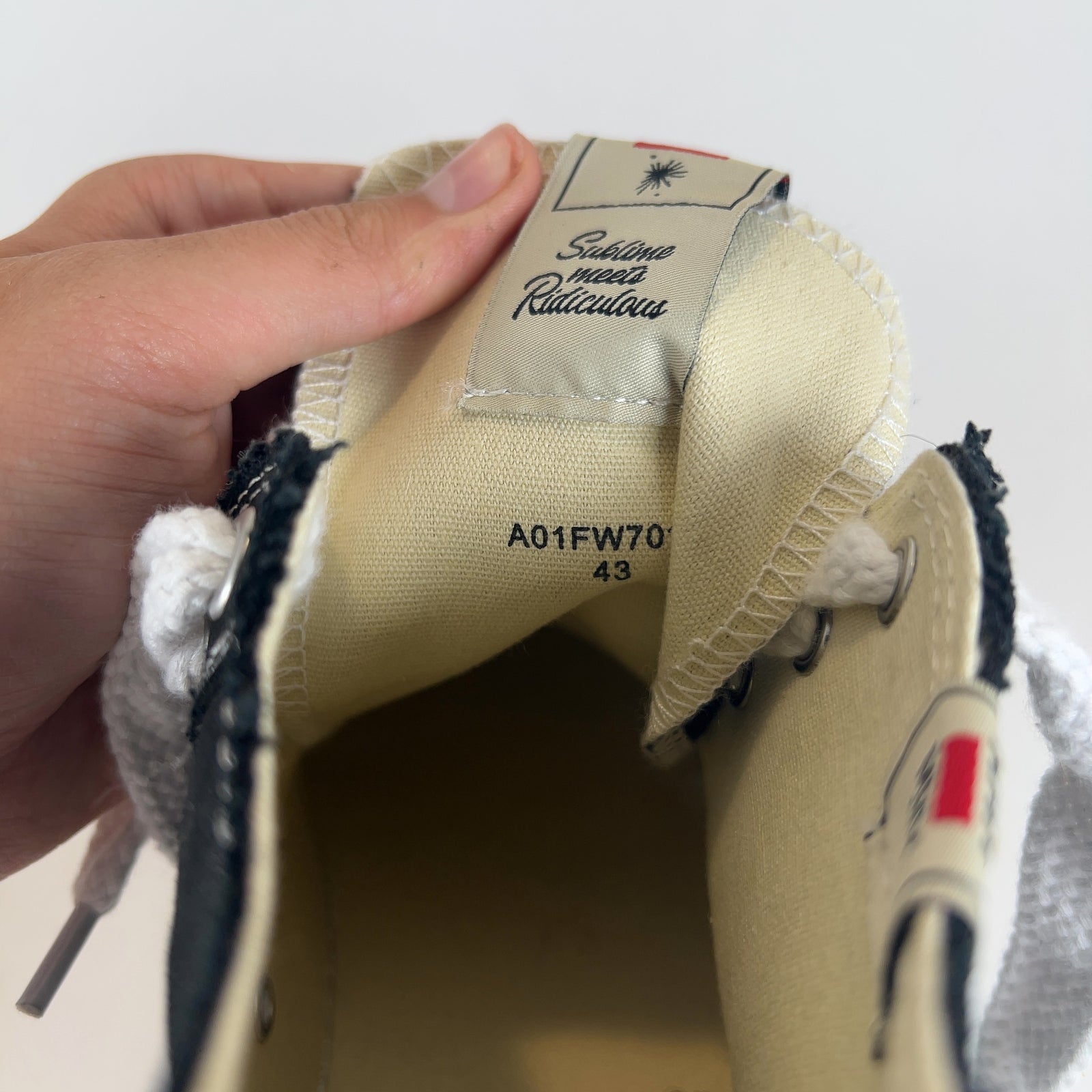 Maison Mihara Yasuhiro Hightop 'Peterson' Sneakers