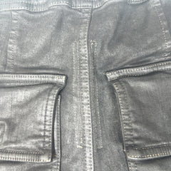 Rick Owens DRKSHDW Waxed Creatch Cargos
