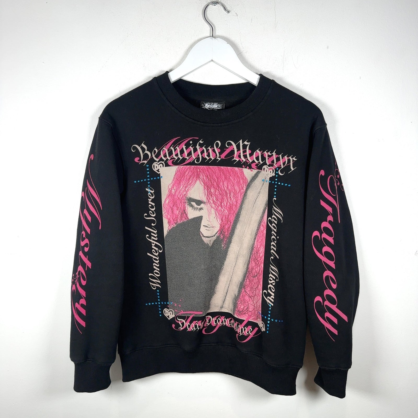 Drain Gang Martyr Tour Rhinstone Crewneck