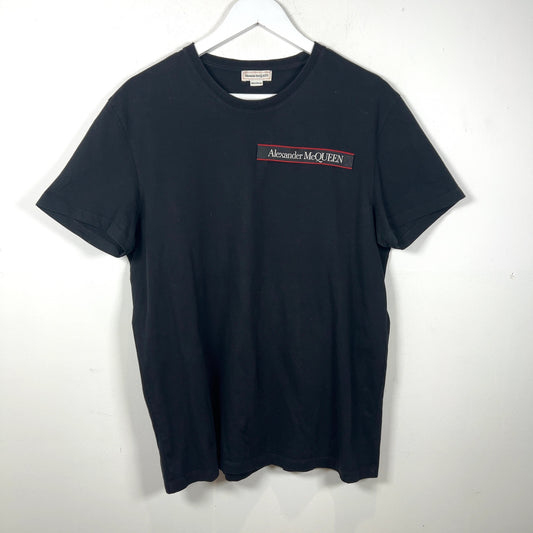 Alexander McQueen Selvedge Tape Logo T-Shirt
