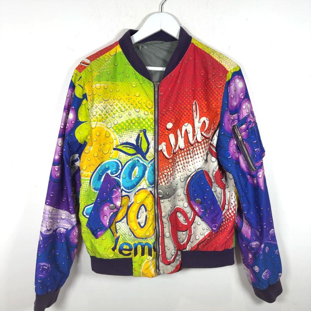 Moschino Couture “Drink Soda” Bomber Jacket