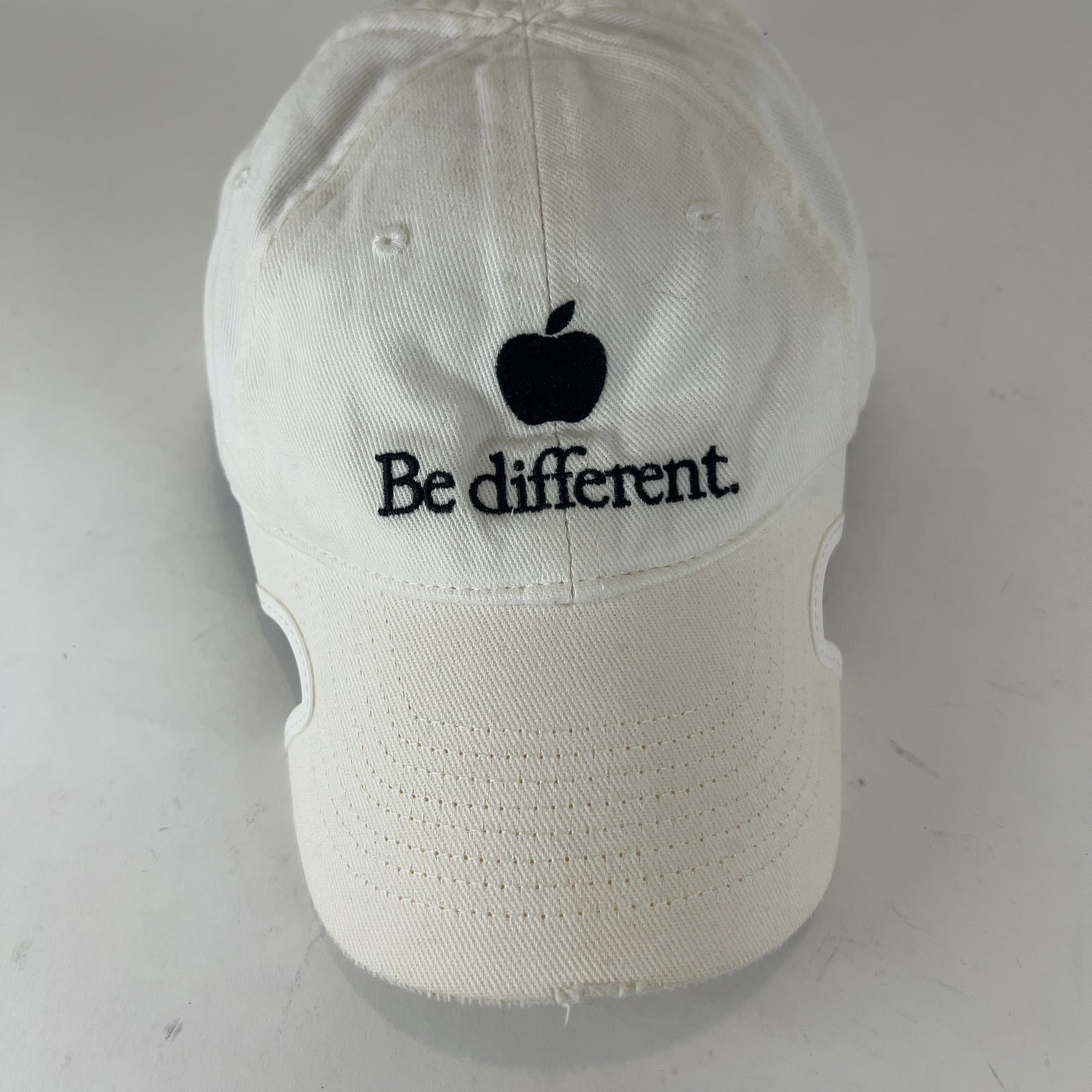 Balenciaga 'Be Different' Logo Denim Hat