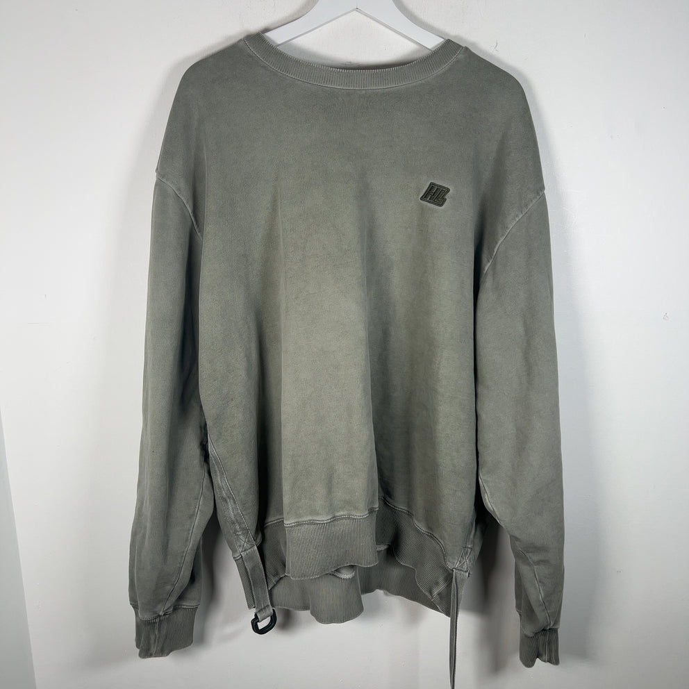 Helmut Lang Patchwork HL Crewneck Sweatshirt