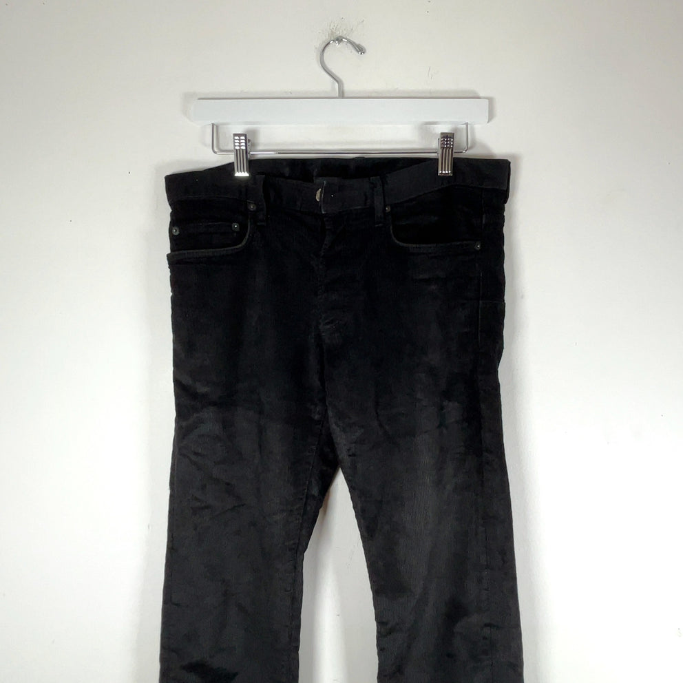 Dior AW07 'Navigate’ Waxed Corduroy Pants