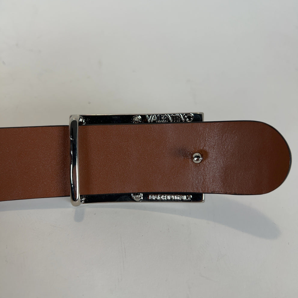 Valentino Embossed Crocodile Belt