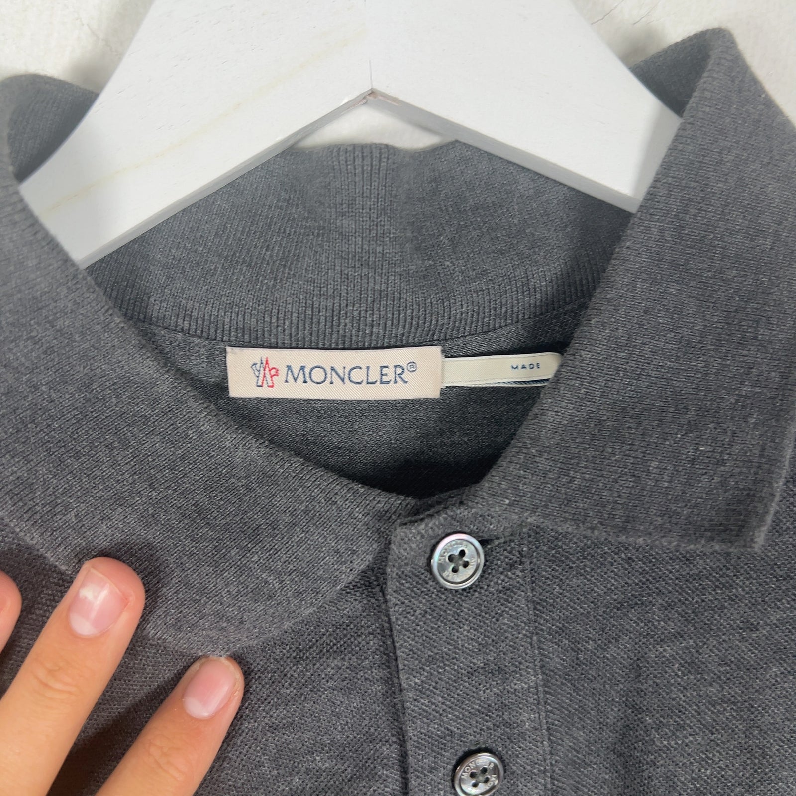 Moncler RWB Logo Polo Shirt