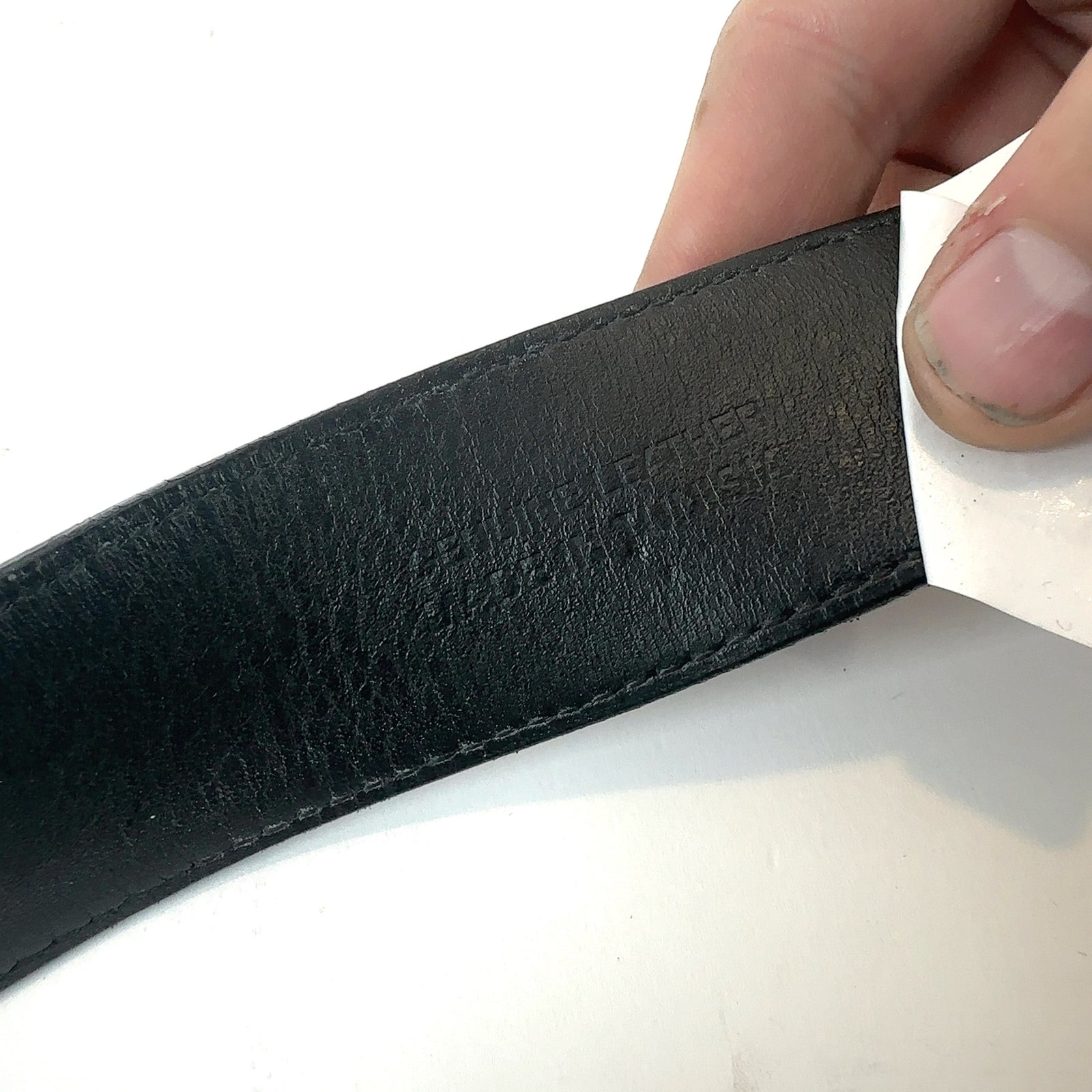 Supreme x Jean Paul Gaultier Square Logo Enamel Belt