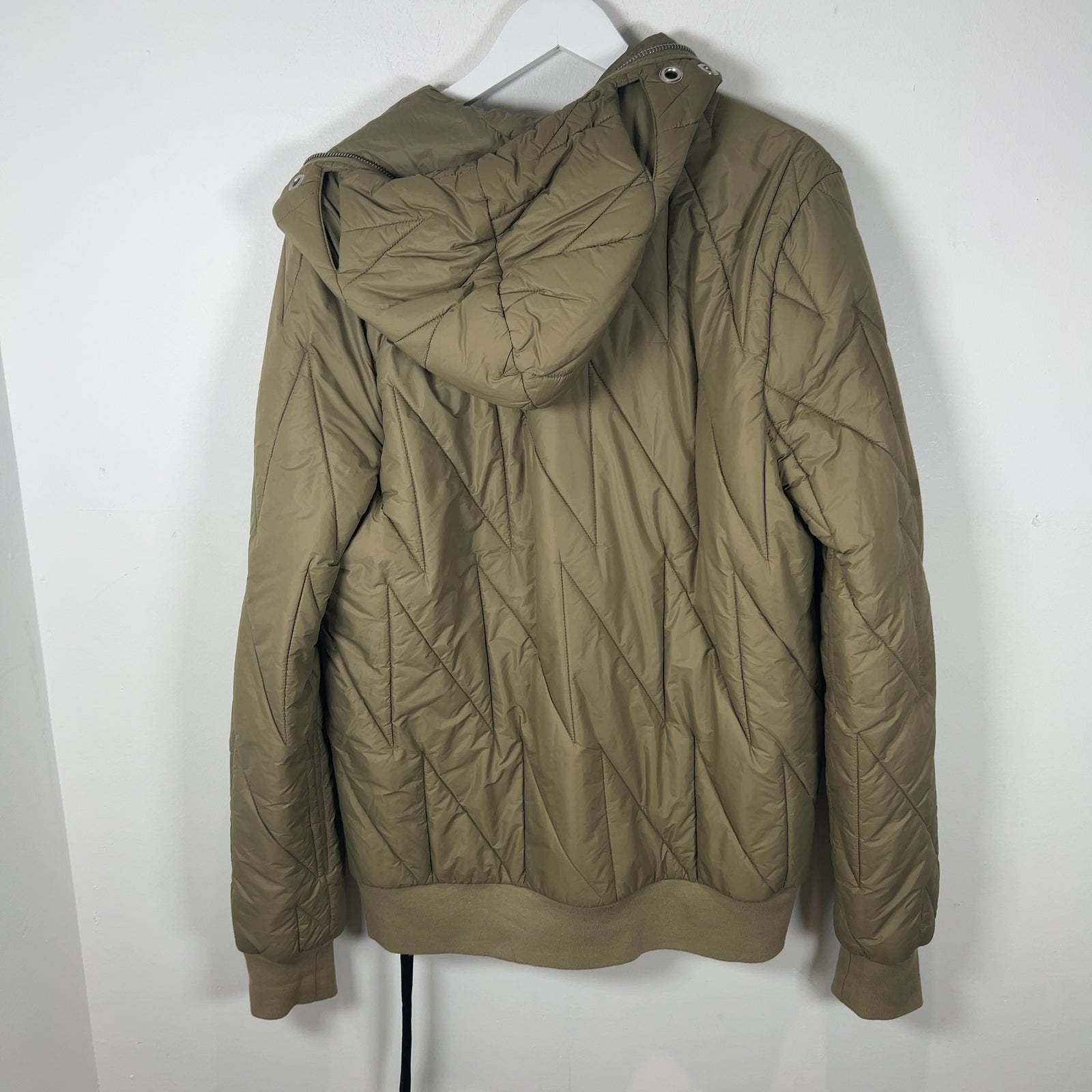 Rick Owens DRKSHDW Padded Gimp Full Zip Nylon Puffer Jacket