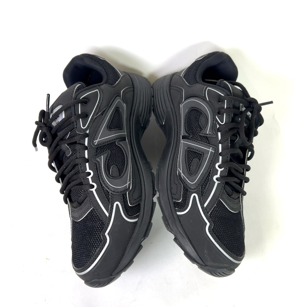 Dior B30 Triple Black Mesh Microfiber Sneakers