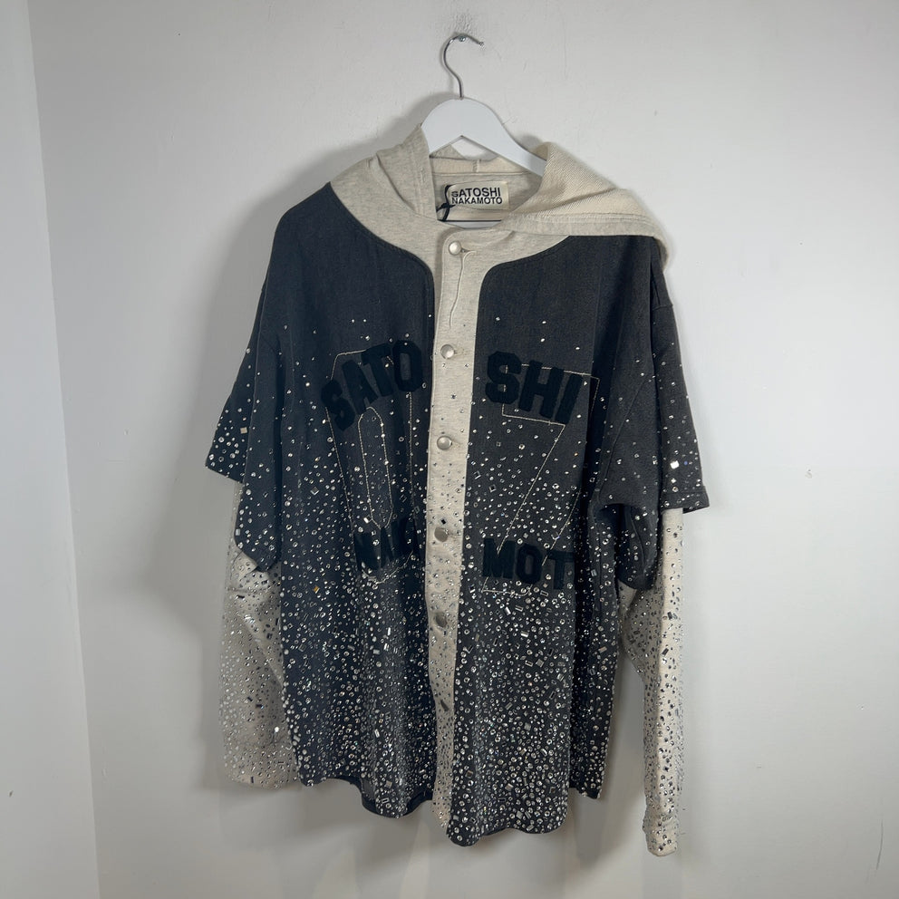 Satoshi Nakamoto Shattered Glass Knapp Ranch Hoodie Jacket