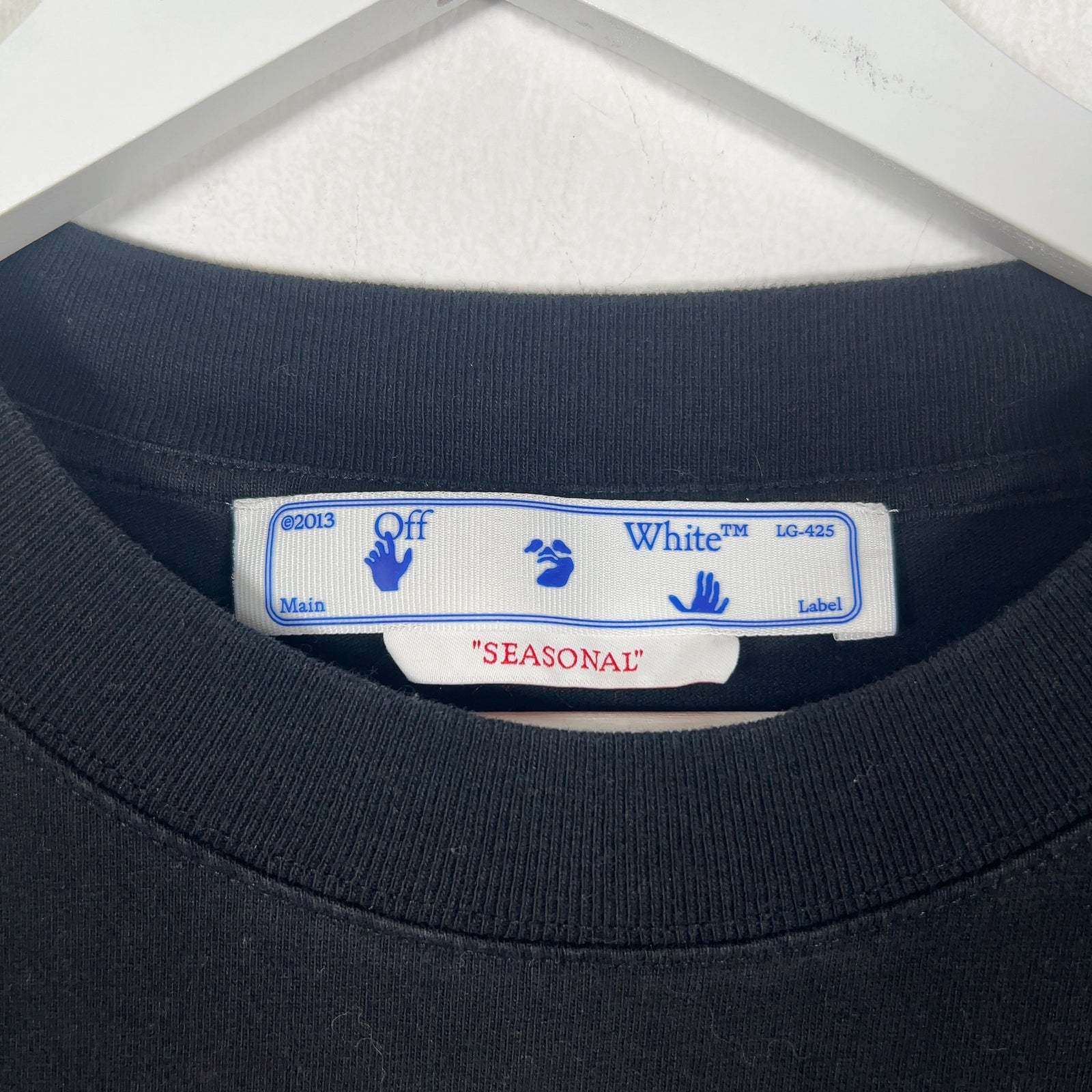 Off-White Thunder Graphic Logo T-Shirt