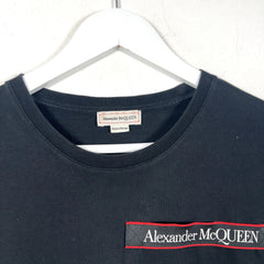 Alexander McQueen Selvedge Tape Logo T-Shirt