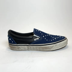 Vans Pearlized Indigo Slip-On Lowtop Sneakers