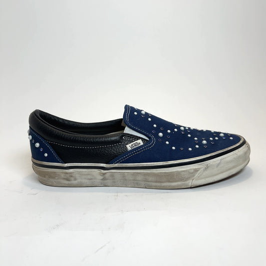 Vans Pearlized Indigo Slip-On Lowtop Sneakers