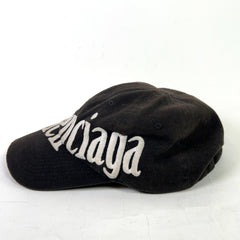Balenciaga SS23 Diagonal Logo Baseball Cap