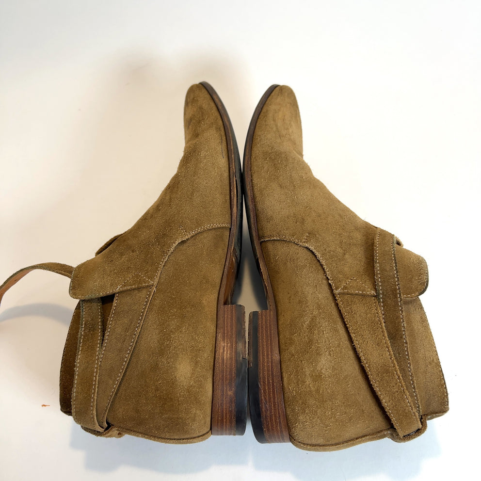 Saint Laurent Jodhpur Low Suede Boots