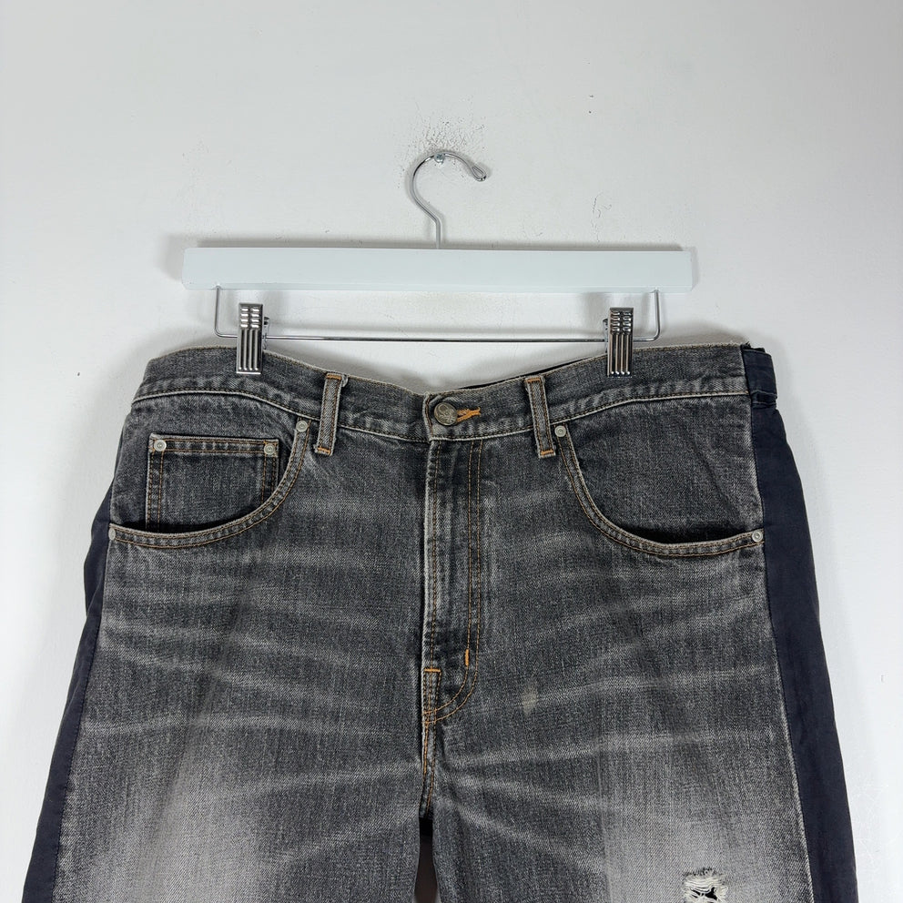 Undercover AW04 ‘But Beautiful’ Hybrid Denim Docking Cargo Pants