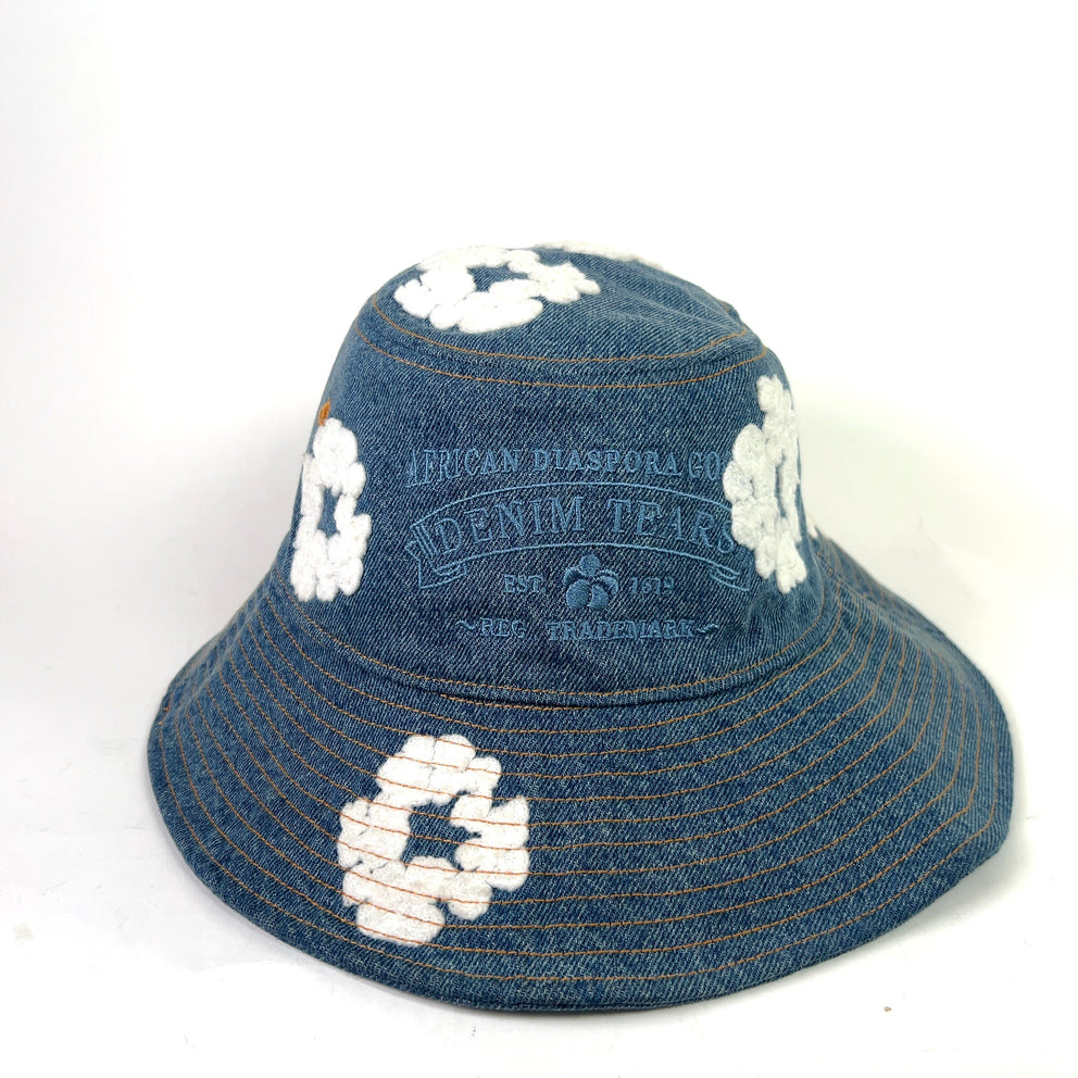 Denim Tears Denim Wreath Bucket Hat