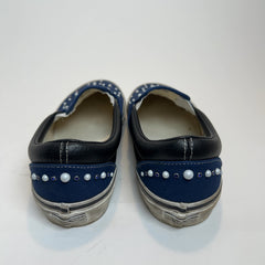 Vans Pearlized Indigo Slip-On Lowtop Sneakers
