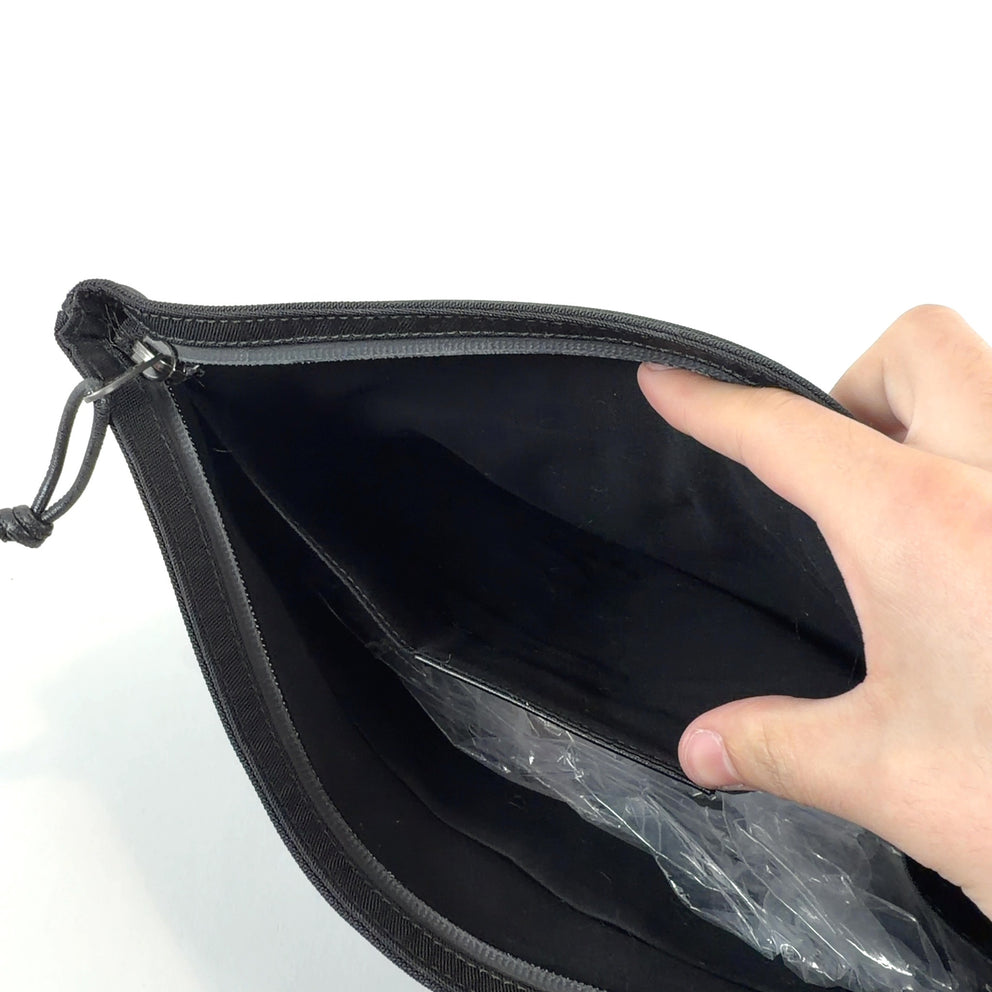 Balenciaga Political Campaign Nylon Clutch