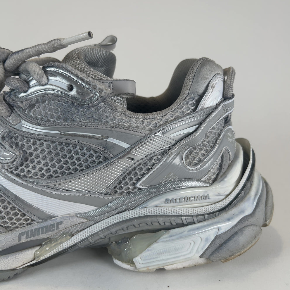 Balenciaga White/Silver Runner 2.0