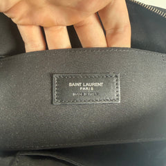 Saint Laurent Logo Detail Zipper Belt Bag Crossbody