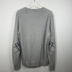 Burberry Cashmere Elbow Patch Sweater
